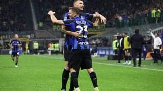 絶好調バレッラ弾など3発のインテルが快勝で4連勝《セリエA》