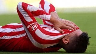 アトレティコ＆スペイン代表のモラタが負傷交代…W杯メンバー発表まで2週間切るも