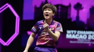 張本智和 ストレートでドイツの主力を撃破。ベスト8進出【卓球 WTTカップファイナルズ】