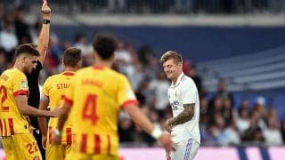 クロースがプロキャリア初の退場…クラブ＆代表通算740試合目で初の経験に