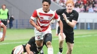 オールブラックス戦でチーム最多の12得点。早熟と言われたSO山沢拓也の才能がついに開き始めた