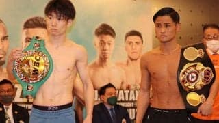 寺地拳四朗VS京口紘人、両者計量パス！　10年ぶり日本人同士の王座統一戦が無事成立