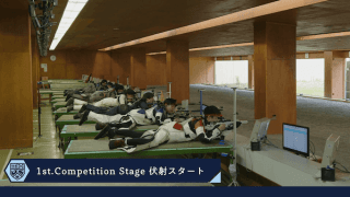 全日本学生スポーツ射撃選手権大会 ライフル男子 50mライフル3姿勢【ハイライト】