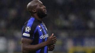 インテルがルカクの負傷を報告…2カ月ぶりの復帰から出場はわずか30分