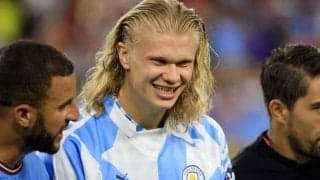 「ハロウィンは仮装するものだと…」ヴァイキングに扮したハーランドが違和感なさすぎて話題に！本人もいじりに反応