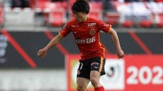 前線唯一の国内組、W杯メンバー入りの名古屋FW相馬勇紀は足に自信あり「突破するイメージは持っている」