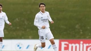 「タグ付けされてる!」マドリードMF中井卓大、またも「トップチーム練習」に参加! アラバのSNS投稿に登場…隣にはトニ・クロースの姿も