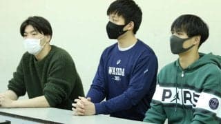 【連載】インカレ直前特集『一戦必勝』（男子部）第５回　永橋優太朗×中惣健友×塚本智宇