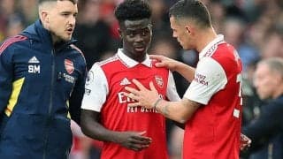 アーセナルに朗報！　サカやジンチェンコが練習復帰