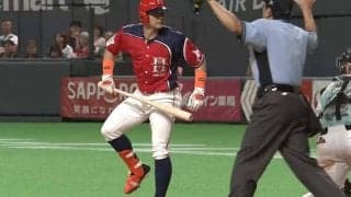 引退・杉谷拳士は「デッドボールで人を笑顔に」　大田が爆笑のいきなり“珍死球”