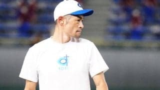 イチロー氏、第1打席は一ゴロ　「9番・投手」で先発も昨年から4打数ヒットなし