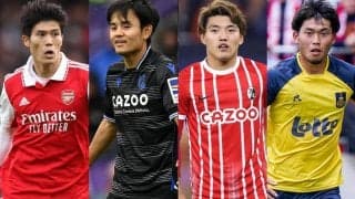 久保、冨安、堂安ら4選手が決勝トーナメント進出！原口、南野はプレーオフへ【EL日本人選手】