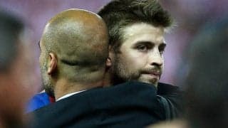 グアルディオラ、電撃引退のピケに言及｢彼の監督になれたことは光栄｣