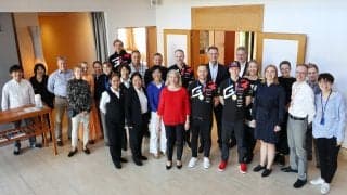 WRCジャパン：ヤリ-マティ・ラトバラ代表らがフィンランド大使館を表敬訪問