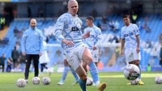 ハーランドが今週末復帰も？ ペップ「彼ははるかに良くなった。今日にも決める」