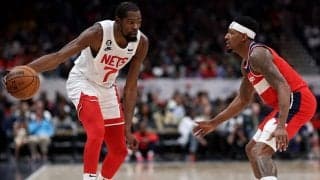 カイリー、シモンズら主力が欠場も、ネッツがKDを軸に今季最多得点でウィザーズに快勝