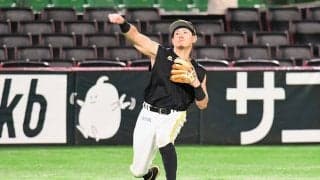 牧原大はセンター専念へ「一本でやりたい、と」　見えてきた鷹の来季ポジション構想