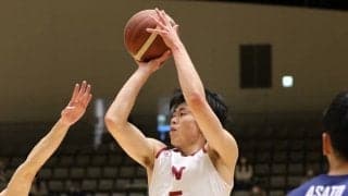 インサイド支配され日体大に敗れる　