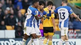 まさに独壇場！　三笘薫がPL初弾含む全ゴール演出に退場誘発でウルブス撃破に貢献《プレミアリーグ》