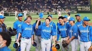 顔ぐちゃぐちゃの杉谷と“悪笑顔”のナイン　対照的なベンチ前にファン「泣くなよぉ」