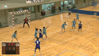 全日本学生ハンドボール選手権大会 2回戦 岡崎中央総合体育館 Bコート【見逃し配信】