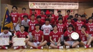 習志野、アクシデントにも柔軟に対応　伝統のブロックで勝利つかむ　千葉県大会／春高バレー