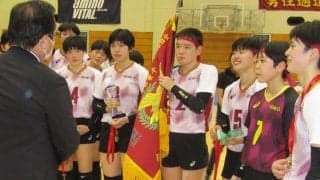 敬愛学園が夏の雪辱果たす　市船橋にフルセット勝ち　千葉県大会／春高バレー