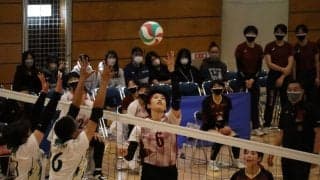 春高バレー千葉県大会決勝　女子はフルセットの死闘、敬愛学園優勝