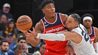 チーム2番目の15得点を挙げた八村…ウィザーズは後半に猛追するもグリズリーズに惜敗