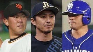 トライアウト主な不参加の選手は？　巨人山口や中日平田、オリ増井＆松井ら