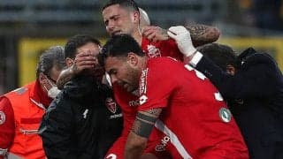 モンツァに痛手…センシが足首骨折で長期離脱…