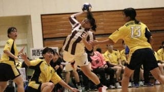 延長戦に及ぶ激闘　宿敵に惜敗し、無念の初戦敗退／１回戦・対関学大