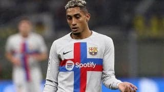 エース前半退場のバルセロナが難敵オサスナに劇的逆転勝利！　ハフィーニャ土壇場弾で首位堅持《ラ・リーガ》