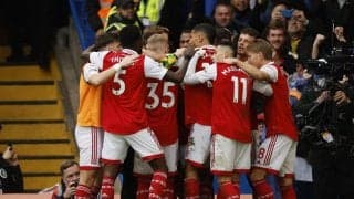 ｢ずっと楽しみにしてました｣ アーセナルがサポーターの歓喜を集めた｢グーナーズリアクト｣を公開！ ｢久々に見たわ｣などと話題となったチェルシー戦の決勝弾の瞬間