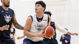 昨季ライジングゼファー福岡でプレーした植松義也、琉球ゴールデンキングスの練習生に