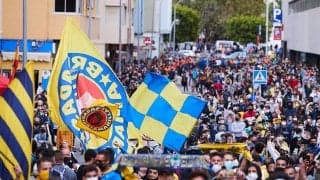 Jリーグ公式よりも先にやっていた！スペインクラブもタッキー真似て“上下逆さま”で投稿！？「お前もか」「サッカー界で流行」