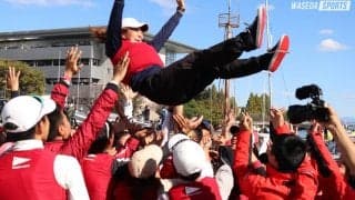 全員で分かち合った喜び！　インカレ３連覇達成！　