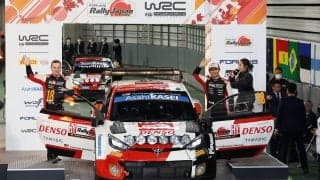 フォーラムエイト・ラリージャパン2022、豊田スタジアムで盛大にスタート