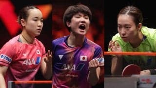 張本智和 ドイツ勢なぎ倒すも決勝で王楚欽に惜敗し準優勝。伊藤と石川は中国勢に完敗し4強入り逃す【卓球 WTTカップファイナルズ／結果まとめ】
