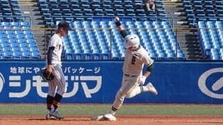 【高校野球】二松学舎大付の怪物1年・片井が豪快弾、東海大菅生とともに決勝進出　秋季東京大会