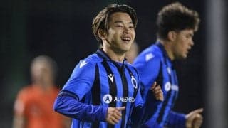 「1人だけ時間軸が違う」本間至恩が高速カットインで\"今季3点目\"…GKは反応できず! 「代表で三笘と競わせたい」と絶賛のファインゴール