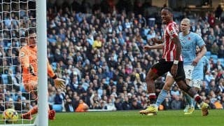 シティが今季7戦全勝中のホームでビーズの二刺しに屈す…今季2敗目で中断期間に《プレミアリーグ》