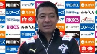 「凄く楽しみ」クラブ初のJ1へあと1つ、熊本の守護神・佐藤優也が京都とのPOへ意気込む「自分たちのサッカーを普段通りにやるだけ」