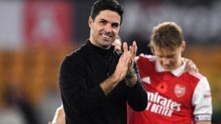 アーセナルが首位でW杯ブレイクに！　アルテタ「誰も想像していなかったはず」