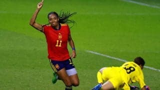 なでしこ戦控えるスペイン女子、若手主体でアルゼンチンに7-0の圧勝！U-20W杯戦士がハットトリック