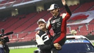 WRCジャパン：勝田貴元がトヨタ勢最上位の3位でフィニッシュ