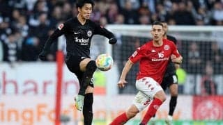 鎌田フル出場のフランクフルト、マインツにドロー《ブンデスリーガ》