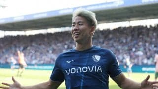 浅野拓磨がカタールW杯で履くアディダスの新スパイクを披露！「このスパイクとともに頑張ります」
