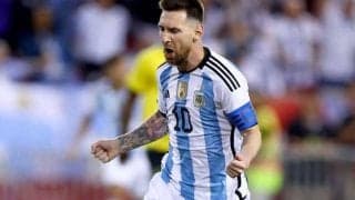 メッシがW杯で“黄金に輝く” スパイクを着用か、練習で一般には流通していないモデルを試し履き