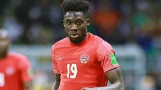 負傷抱えるアルフォンソ・デイビスは日本戦を回避…